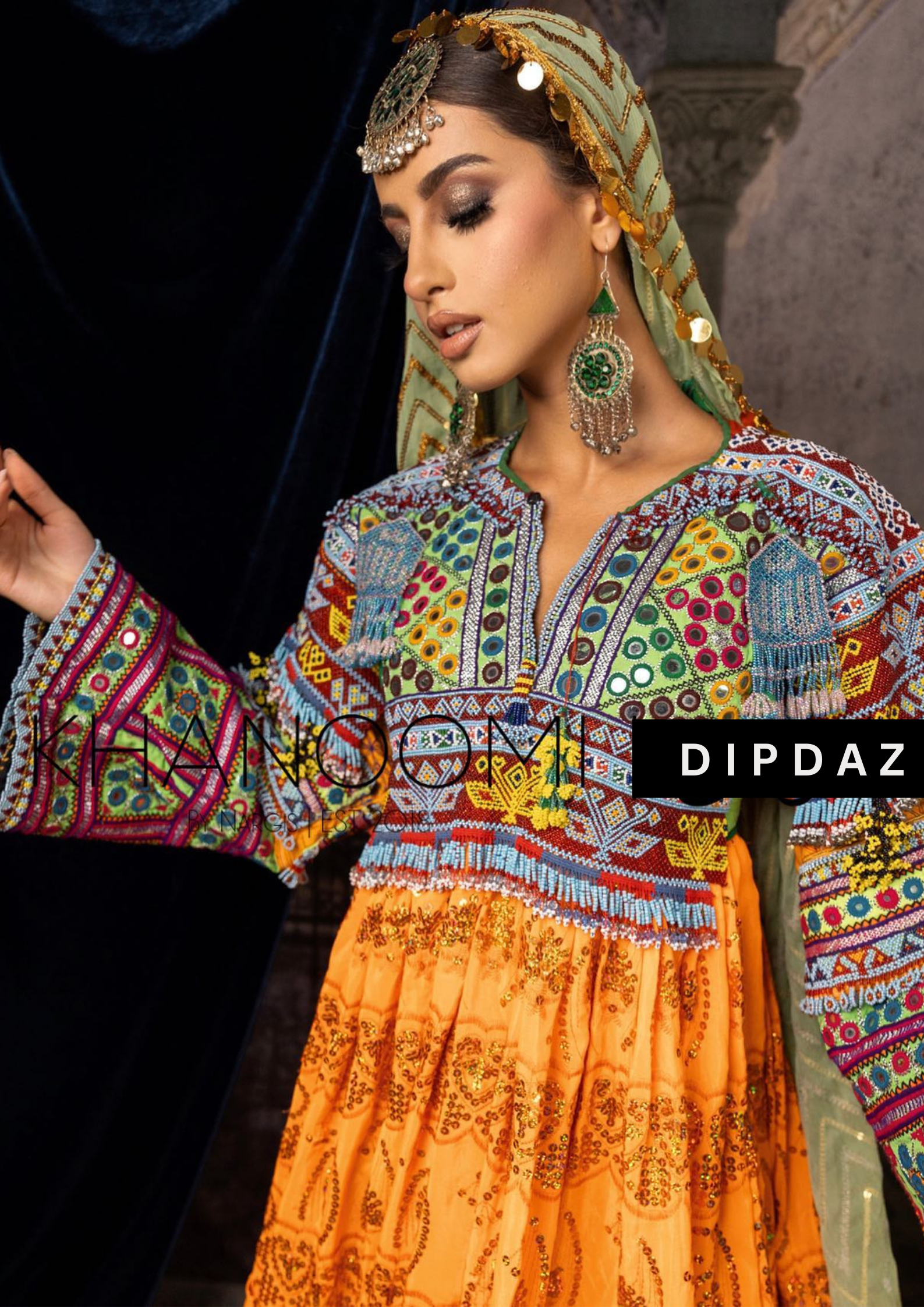 Afghan Party Dresses at DIPDAZ SETS