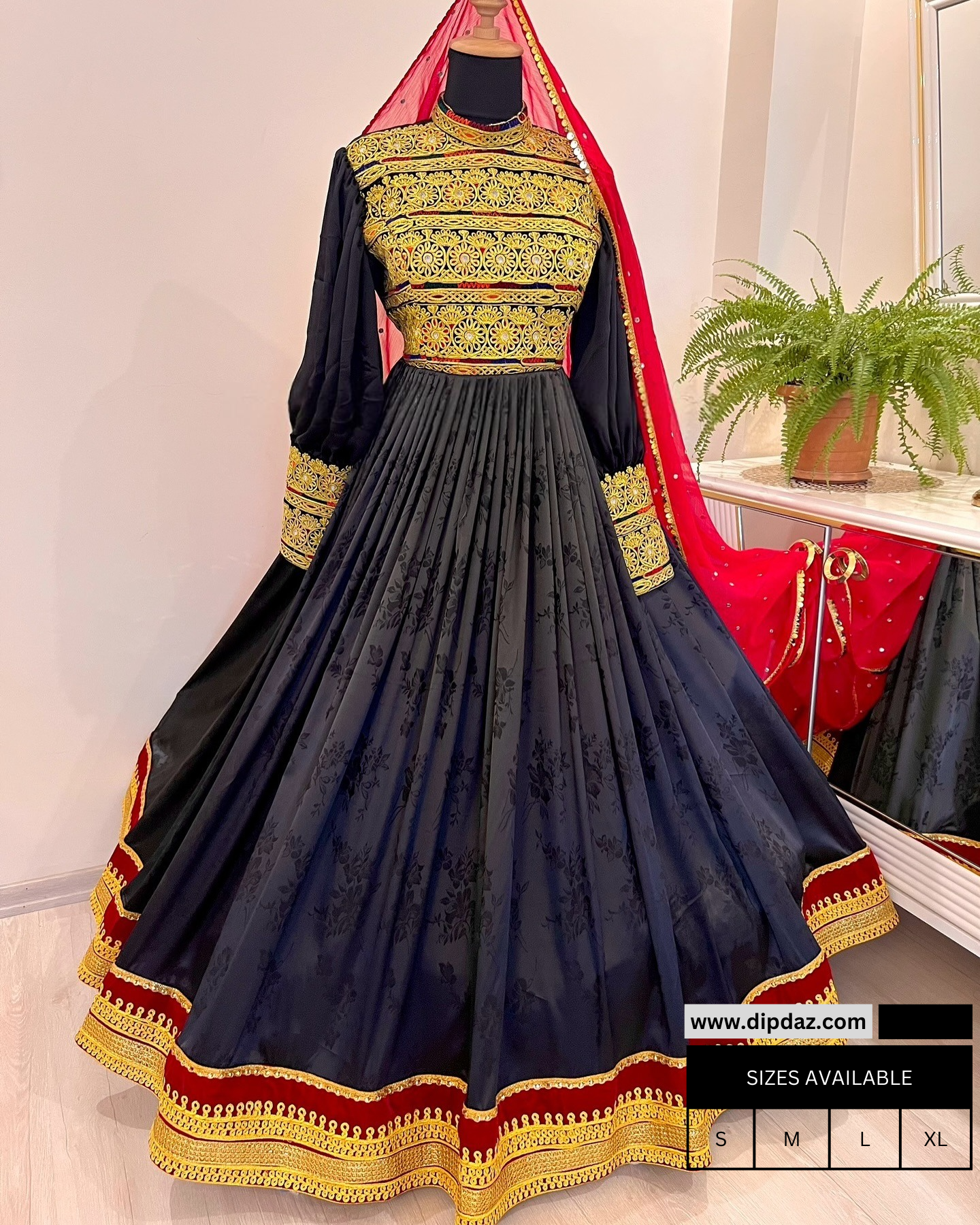 Handmade Afghan Kochi Dress | Custom-Made Traditional Afghan Attire | Embroidered Kochi Dress for Women | Cultural Afghan Wear | Unique Festive Outfit blue