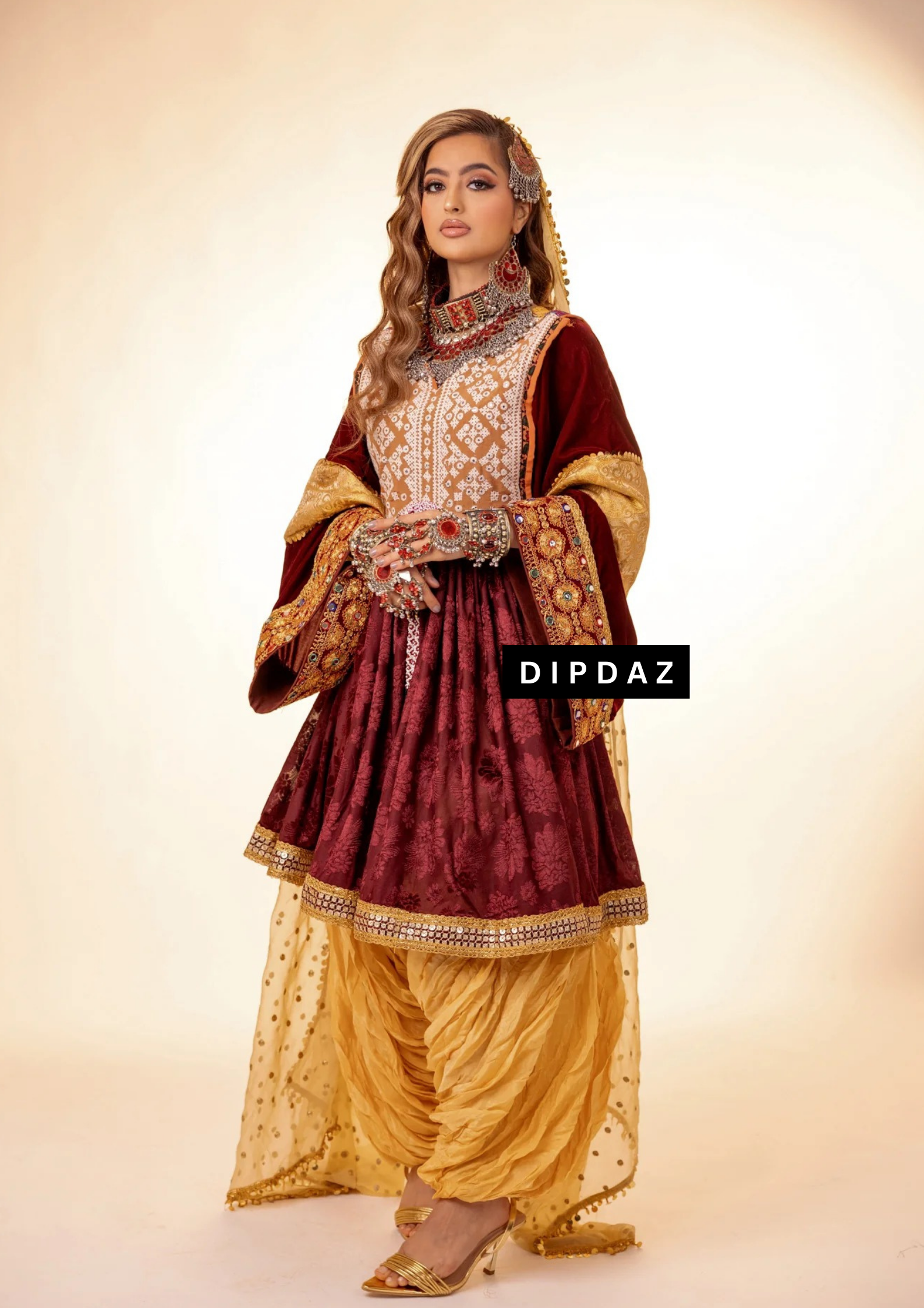 Afghan Luxury Event Collection at Dipdaz