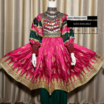 Handmade Afghan Kochi Dress | Custom-Made Traditional Afghan Attire | Embroidered Kochi Dress for Women | Cultural Afghan Wear | Unique Festive Outfit