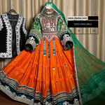 Handmade Afghan Kochi Dress | Custom-Made Traditional Afghan Attire | Embroidered Kochi Dress for Women | Cultural Afghan Wear | Unique Festive Outfit