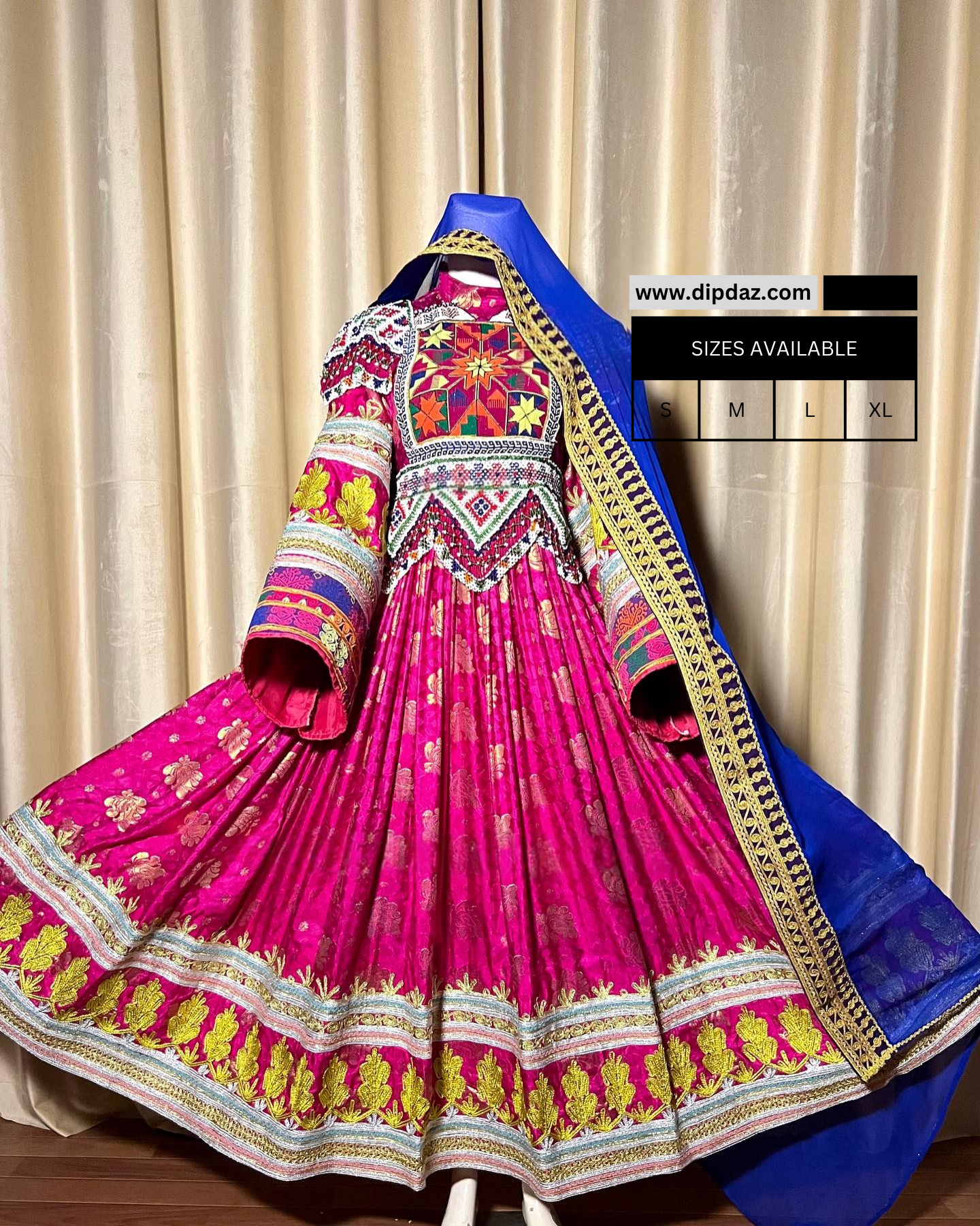 Handmade Afghan Kochi Dress | Custom-Made Traditional Afghan Attire | Embroidered Kochi Dress for Women | Cultural Afghan Wear | Unique Festive Outfit