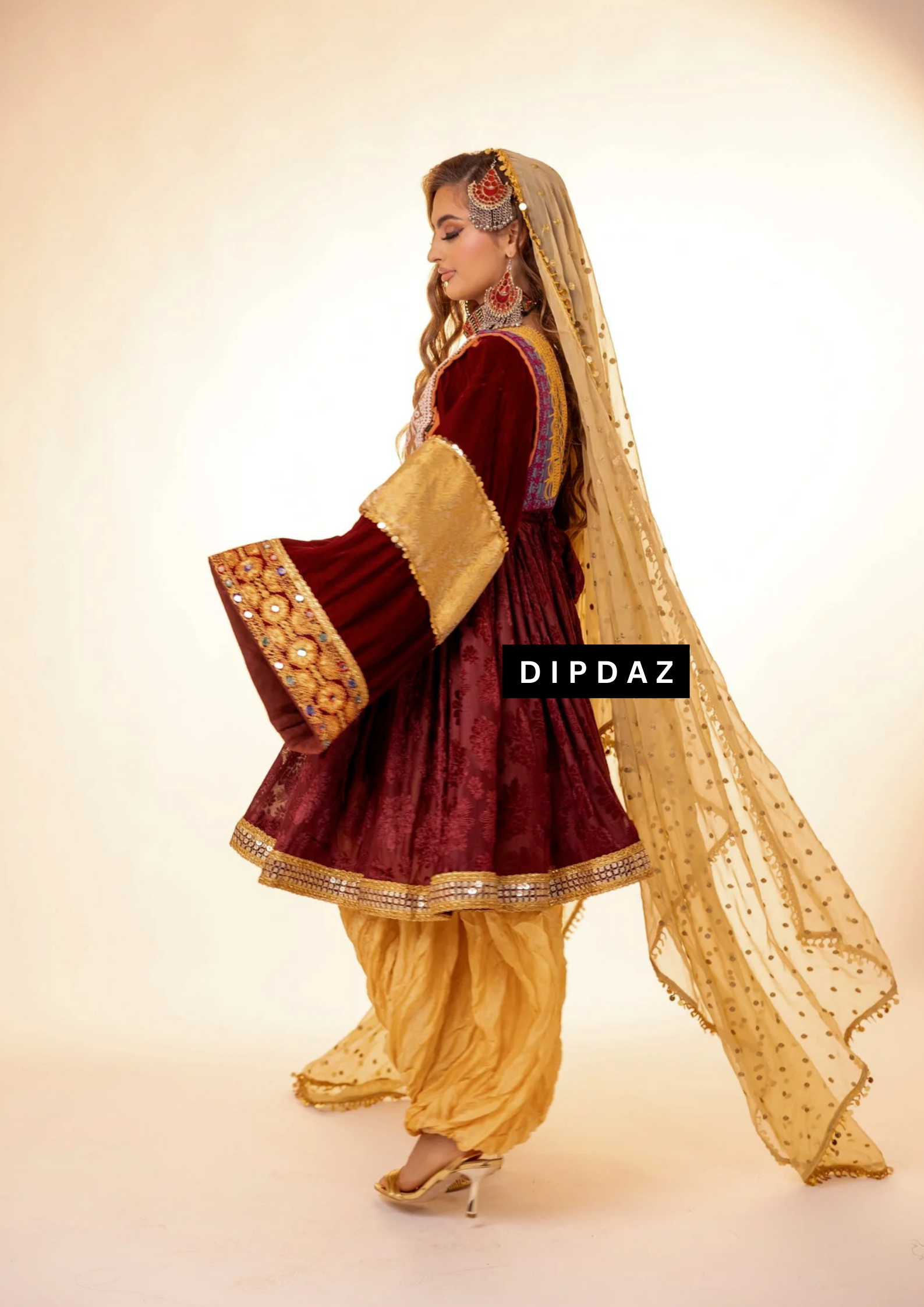 Afghan Luxury Event Collection at Dipdaz