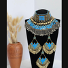 Handmade Afghan Jewelry | Traditional Ethnic Jewelry with Intricate Embroidery and Gemstones | Afghan Tribal Necklace, Earrings, and Bracelets | Unique Cultural Accessories