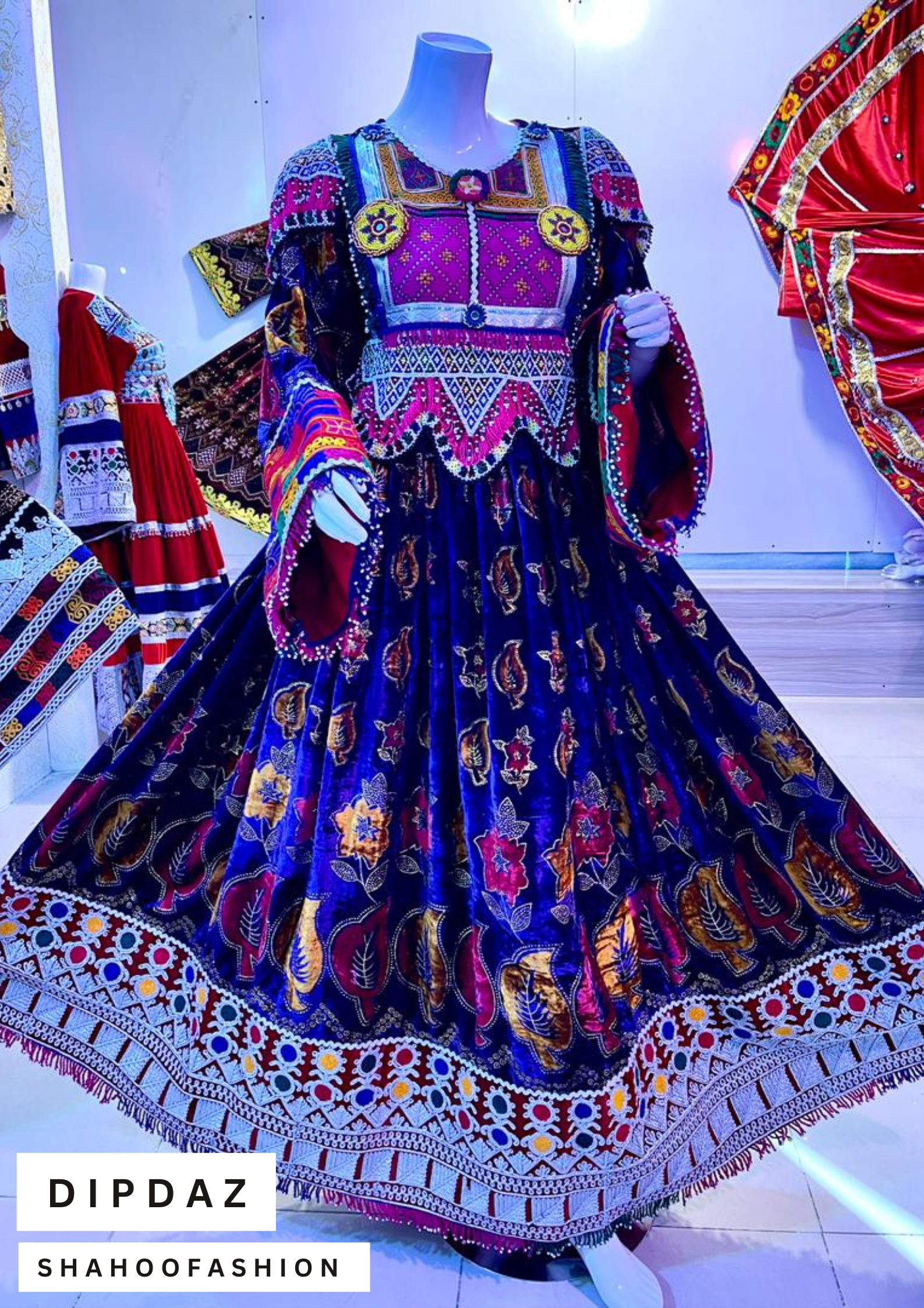 Vintage Afghan Dresses