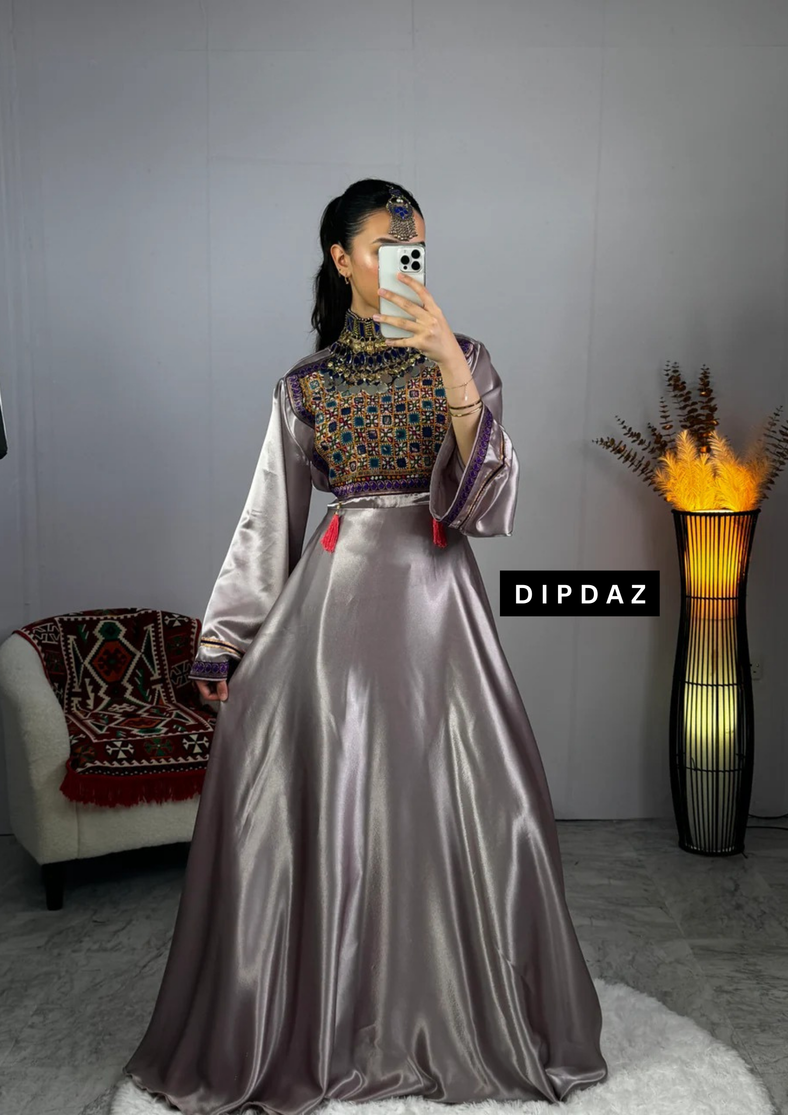 Afghan Luxury Event Dress Collection at Dipdaz