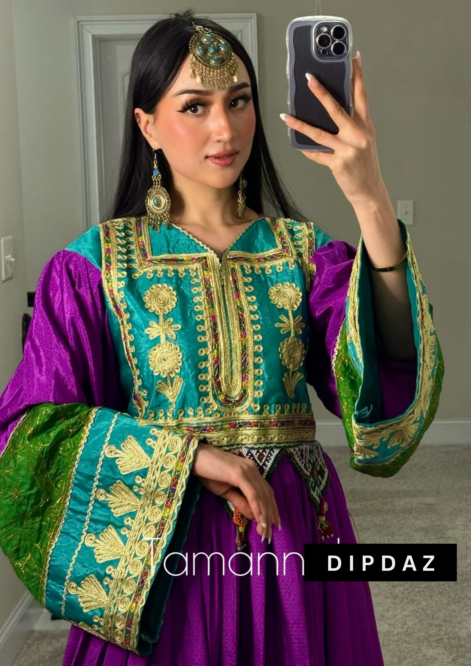 Hand crafted Afghan Gand Party Dresses at DIPDAZ SETS