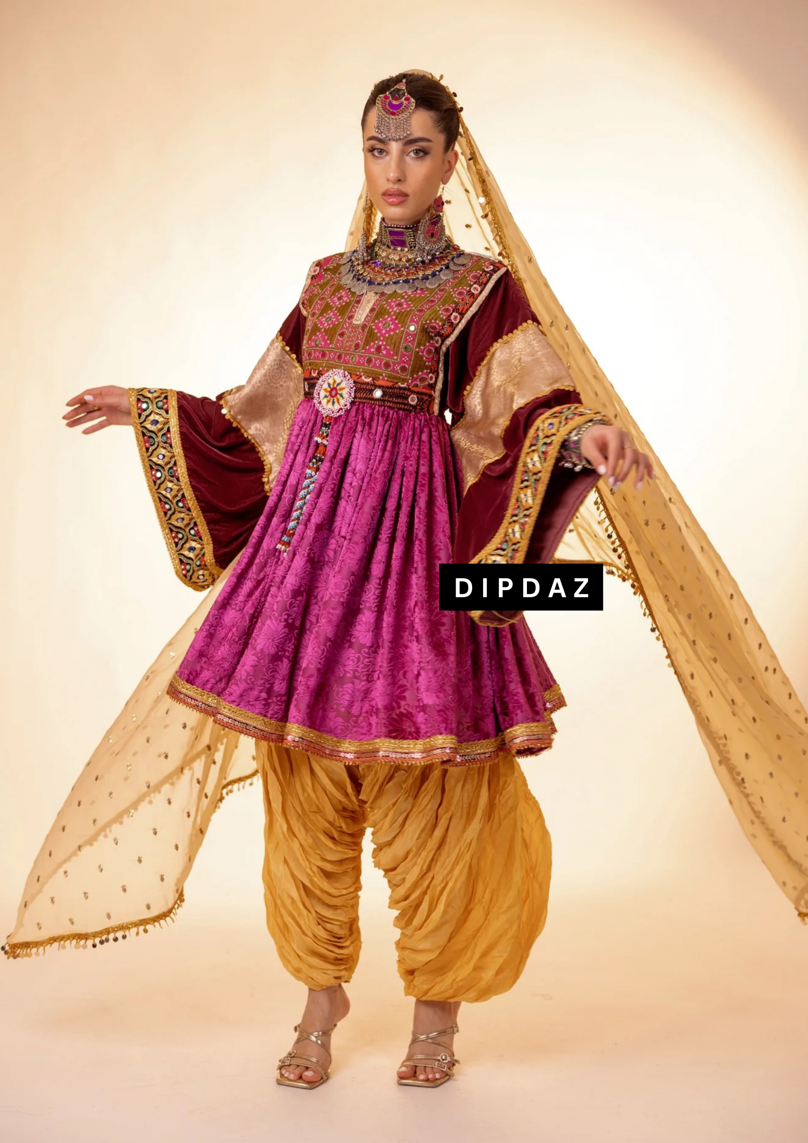 Afghan Luxury Event Collection at Dipdaz