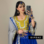 Hand crafted Afghan Gand Party Dresses at DIPDAZ SETS