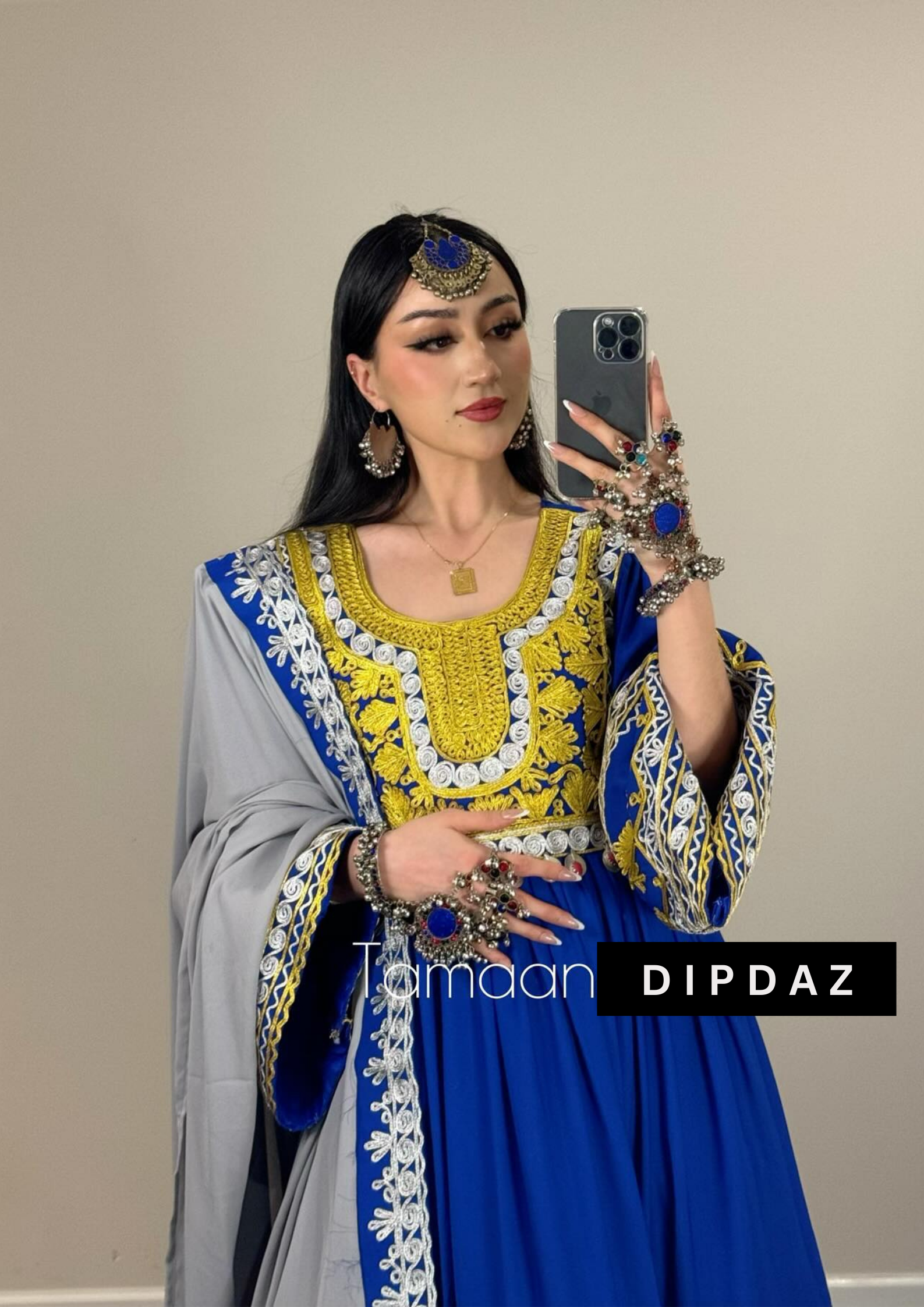 Hand crafted Afghan Gand Party Dresses at DIPDAZ SETS