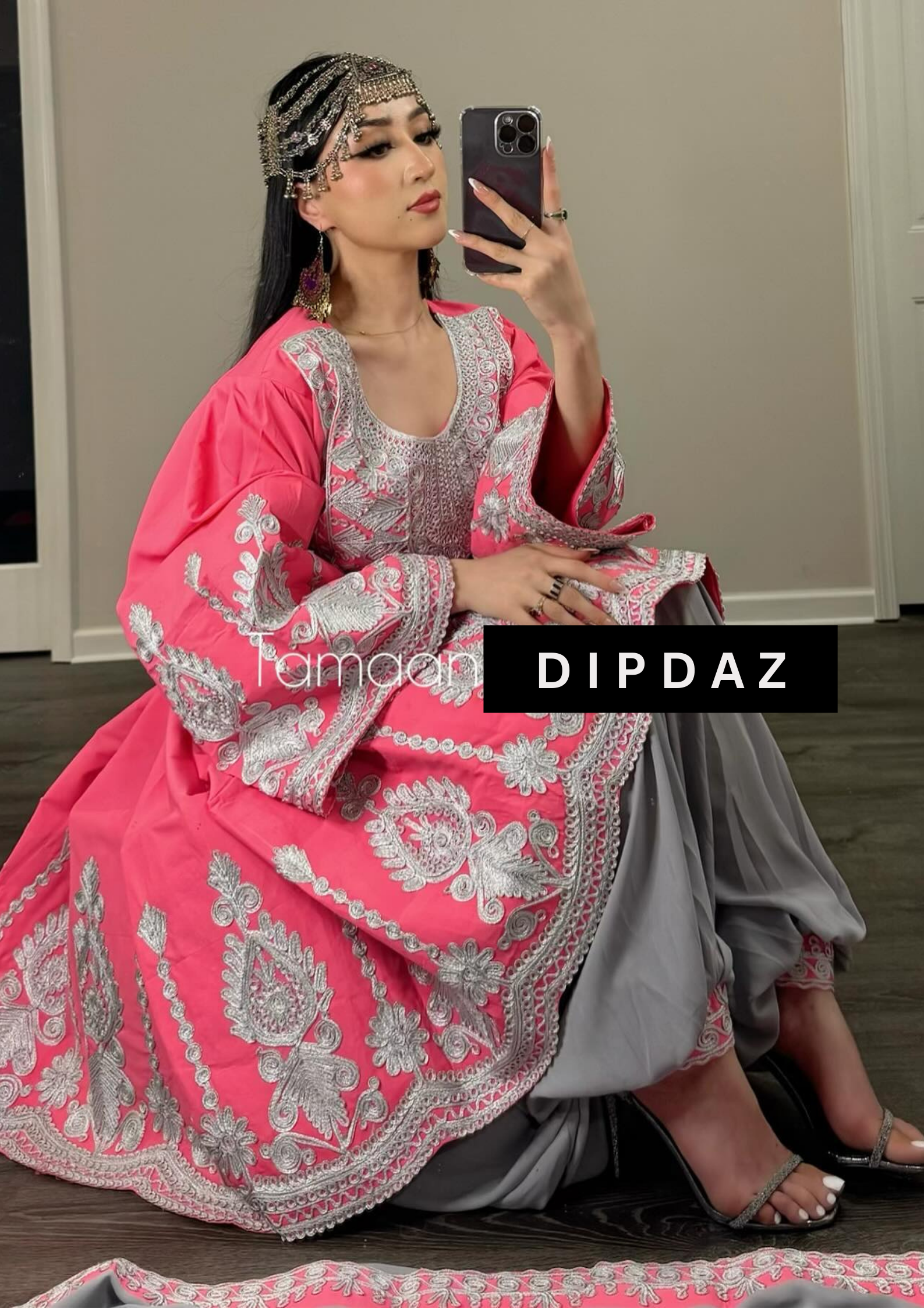 Hand crafted Afghan Gand Party Dresses at DIPDAZ SETS