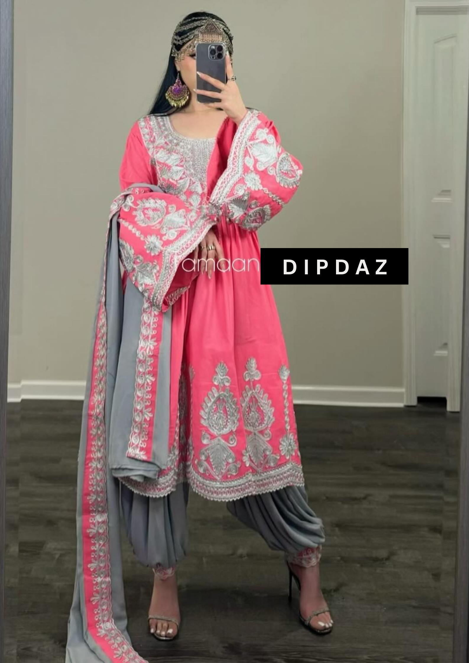 Hand crafted Afghan Gand Party Dresses at DIPDAZ SETS