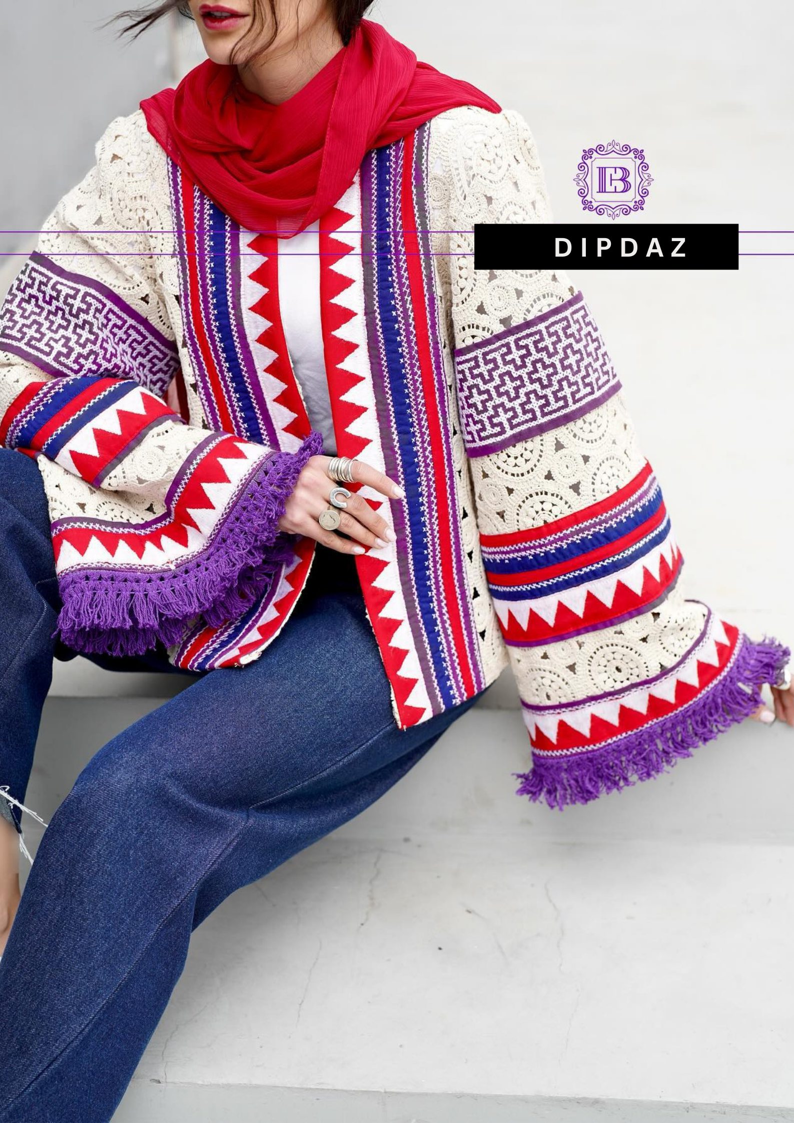 Hand crafted TOPS at DIPDAZ SETS