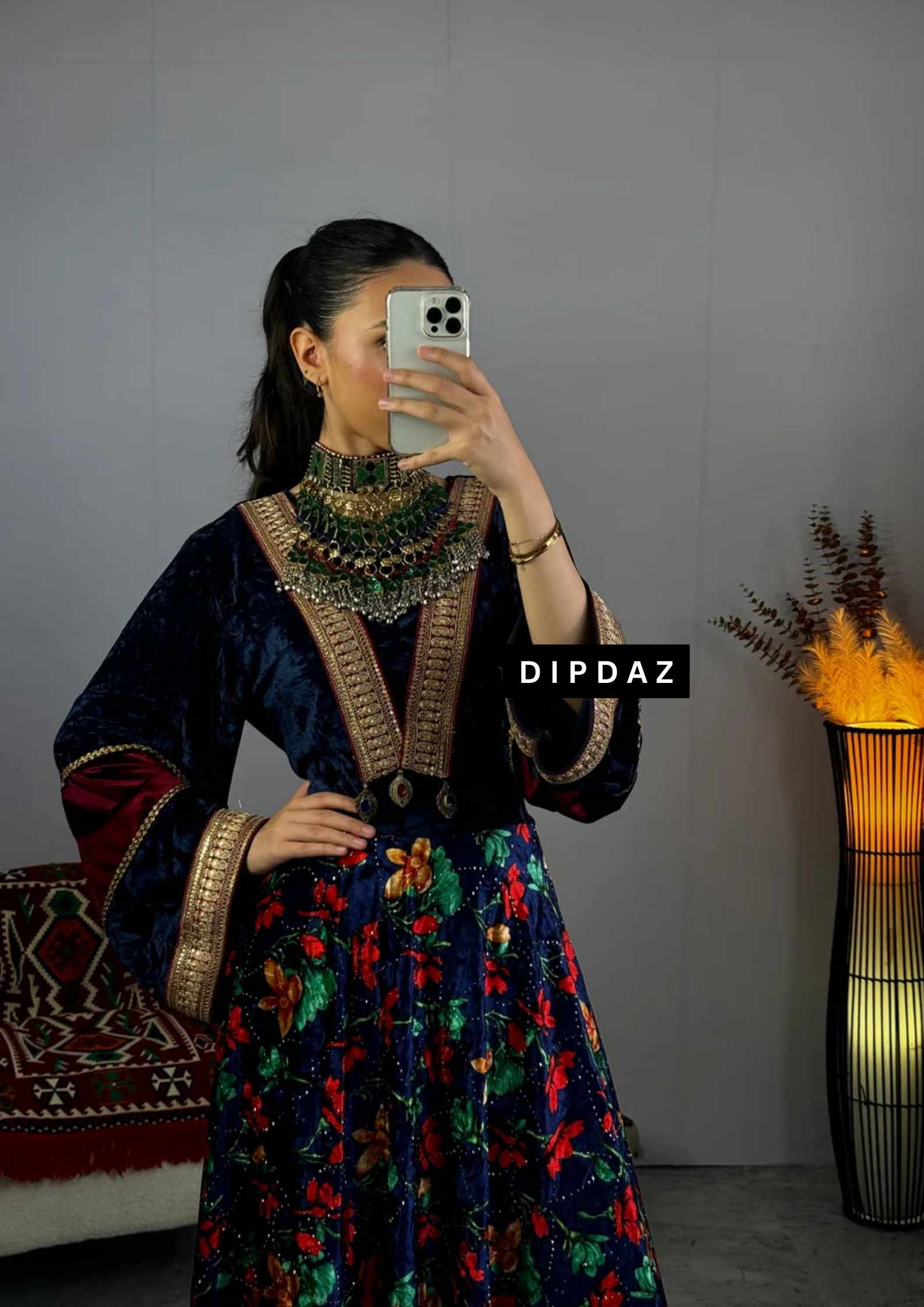 Afghan Luxury Event Dress Collection at Dipdaz