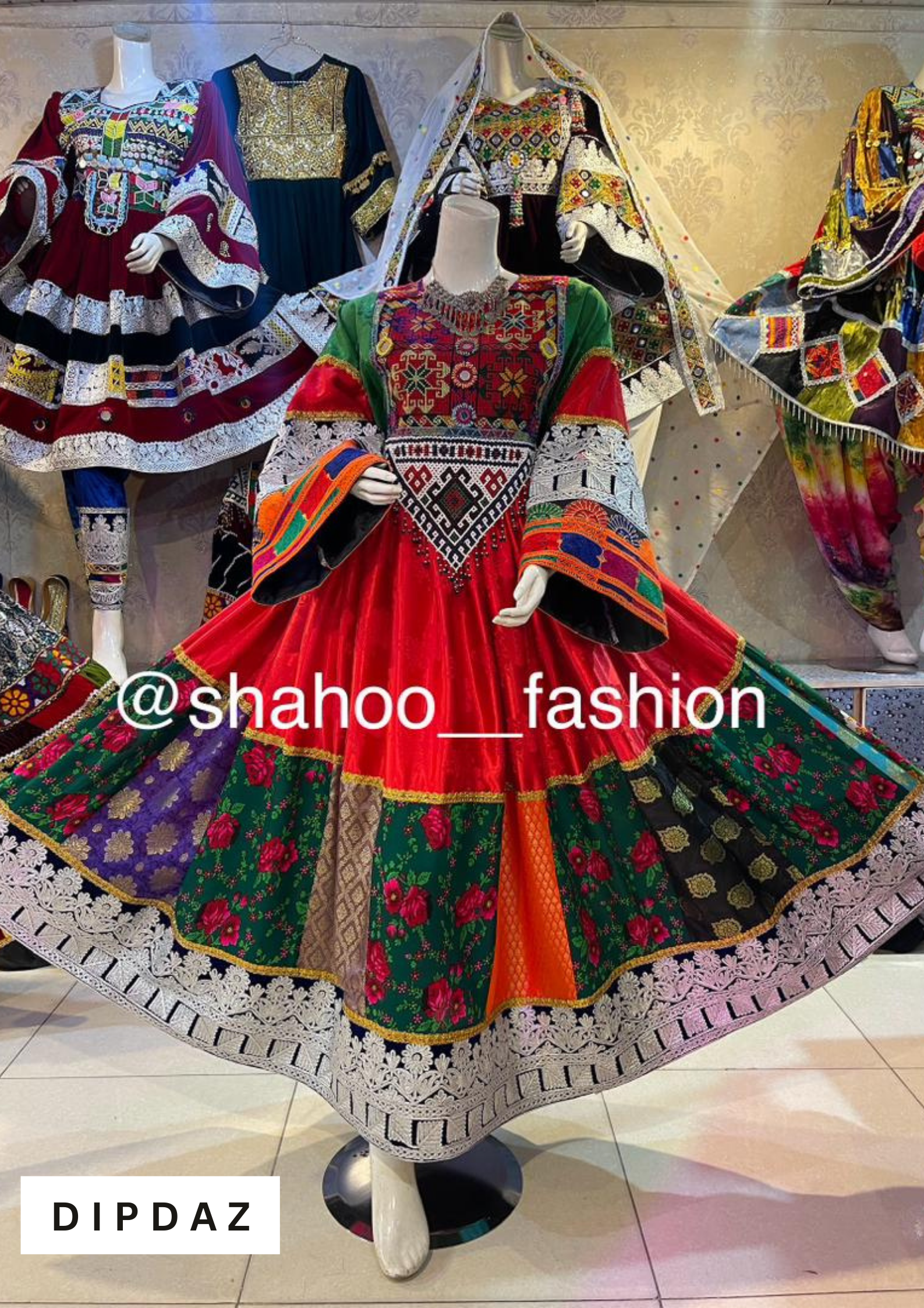 Afghani vintage dresses