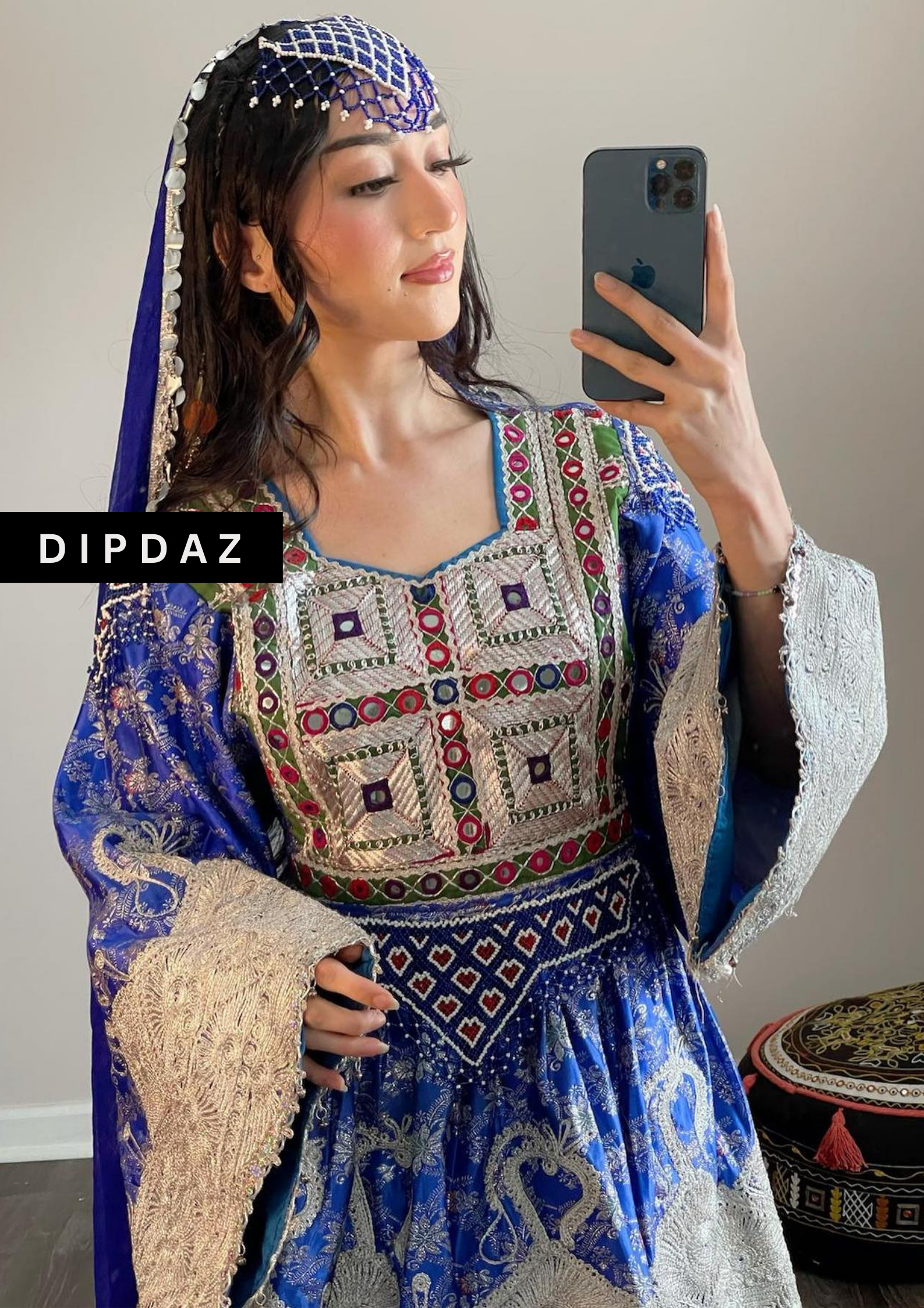 Hand crafted Afghan Gand Party Dresses at DIPDAZ SETS