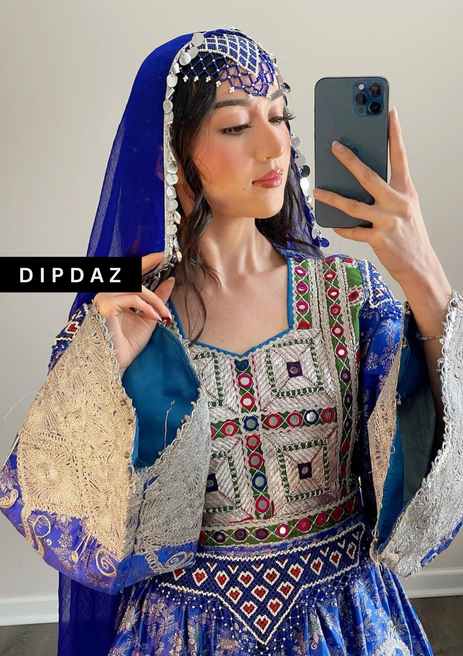 Hand crafted Afghan Gand Party Dresses at DIPDAZ SETS