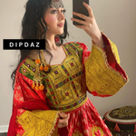 Hand crafted Afghan Gand Party Dresses at DIPDAZ SETS