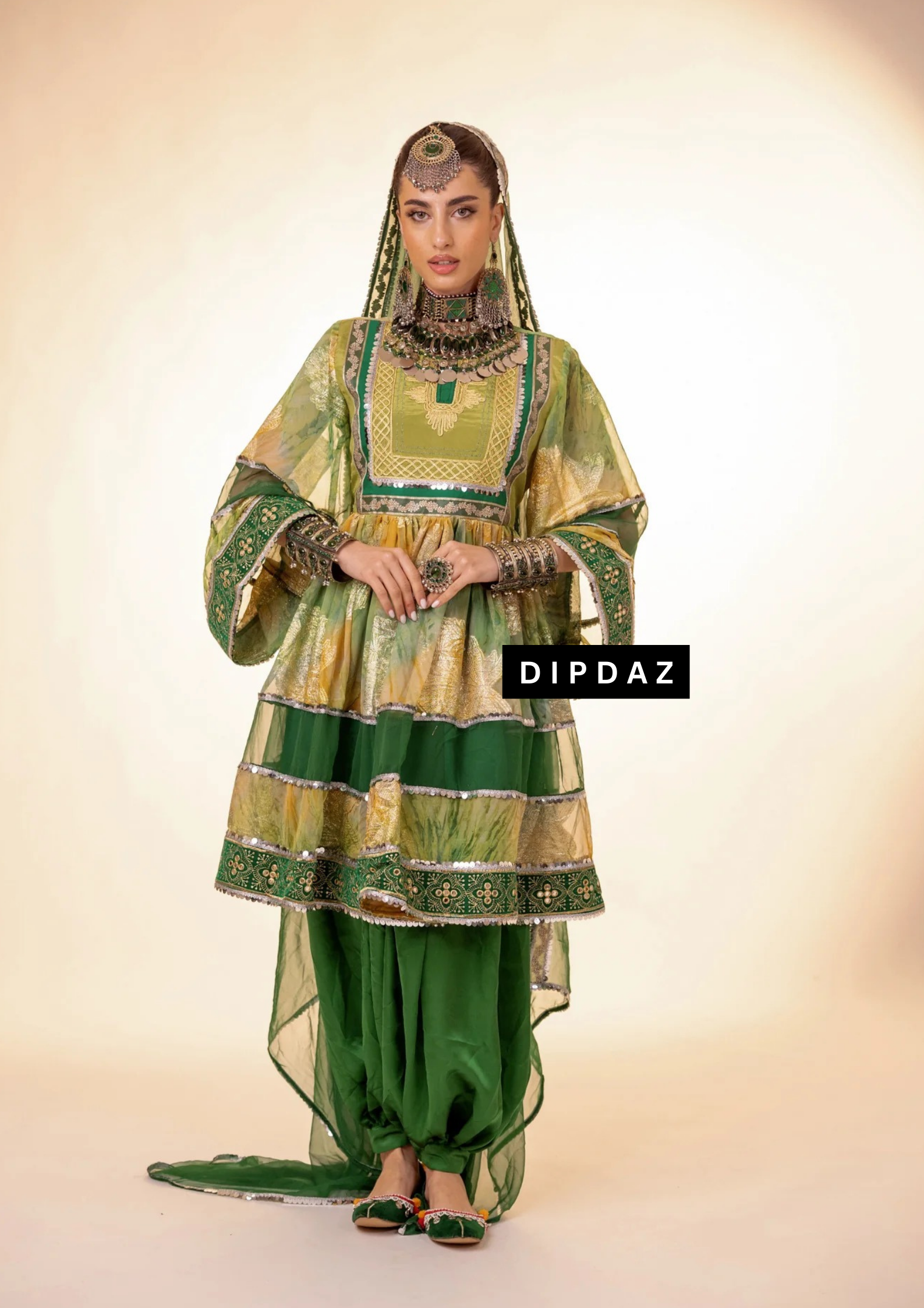 Afghan Luxury Event Collection at Dipdaz