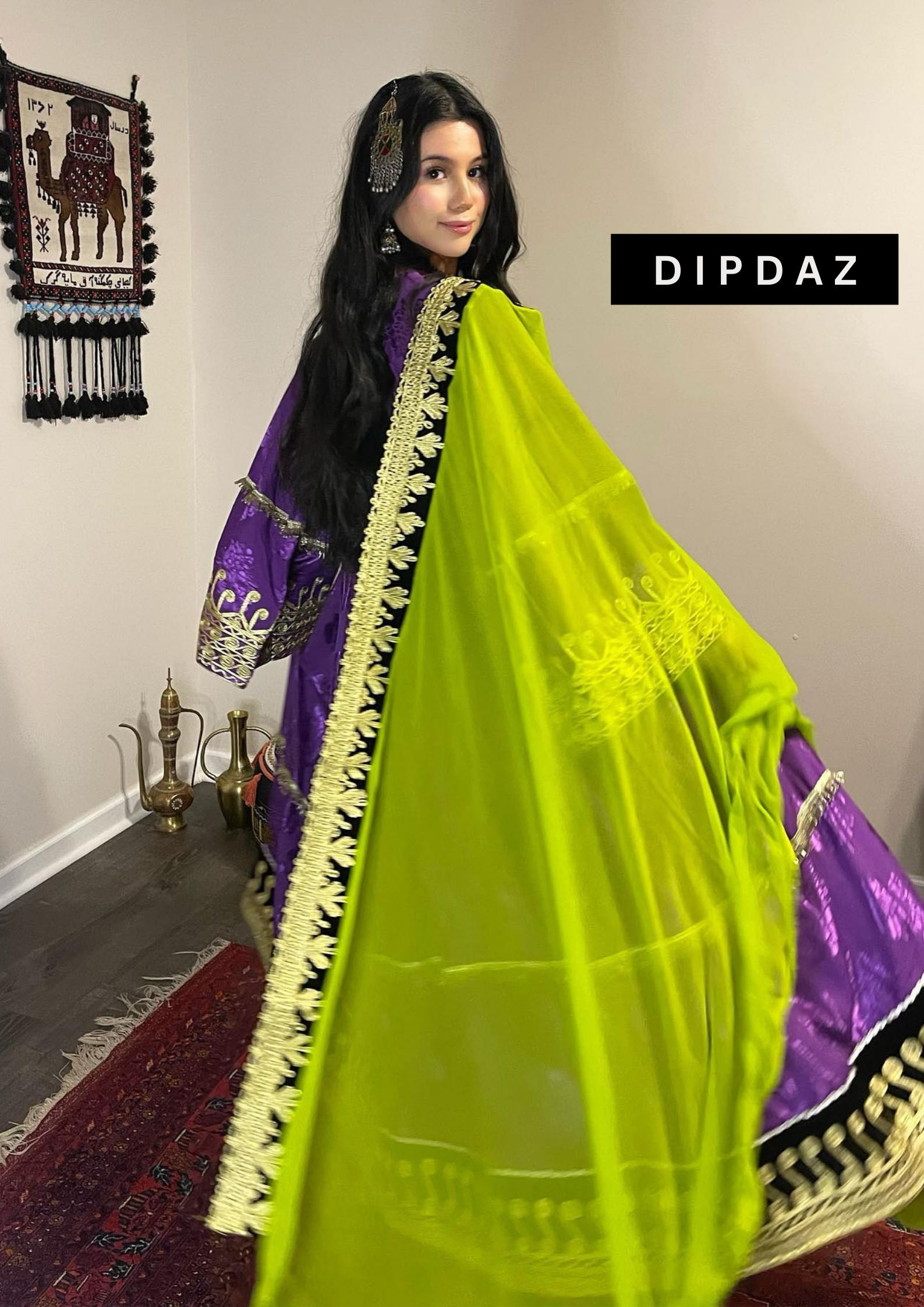 Hand crafted Afghan Gand Party Dresses at DIPDAZ SETS