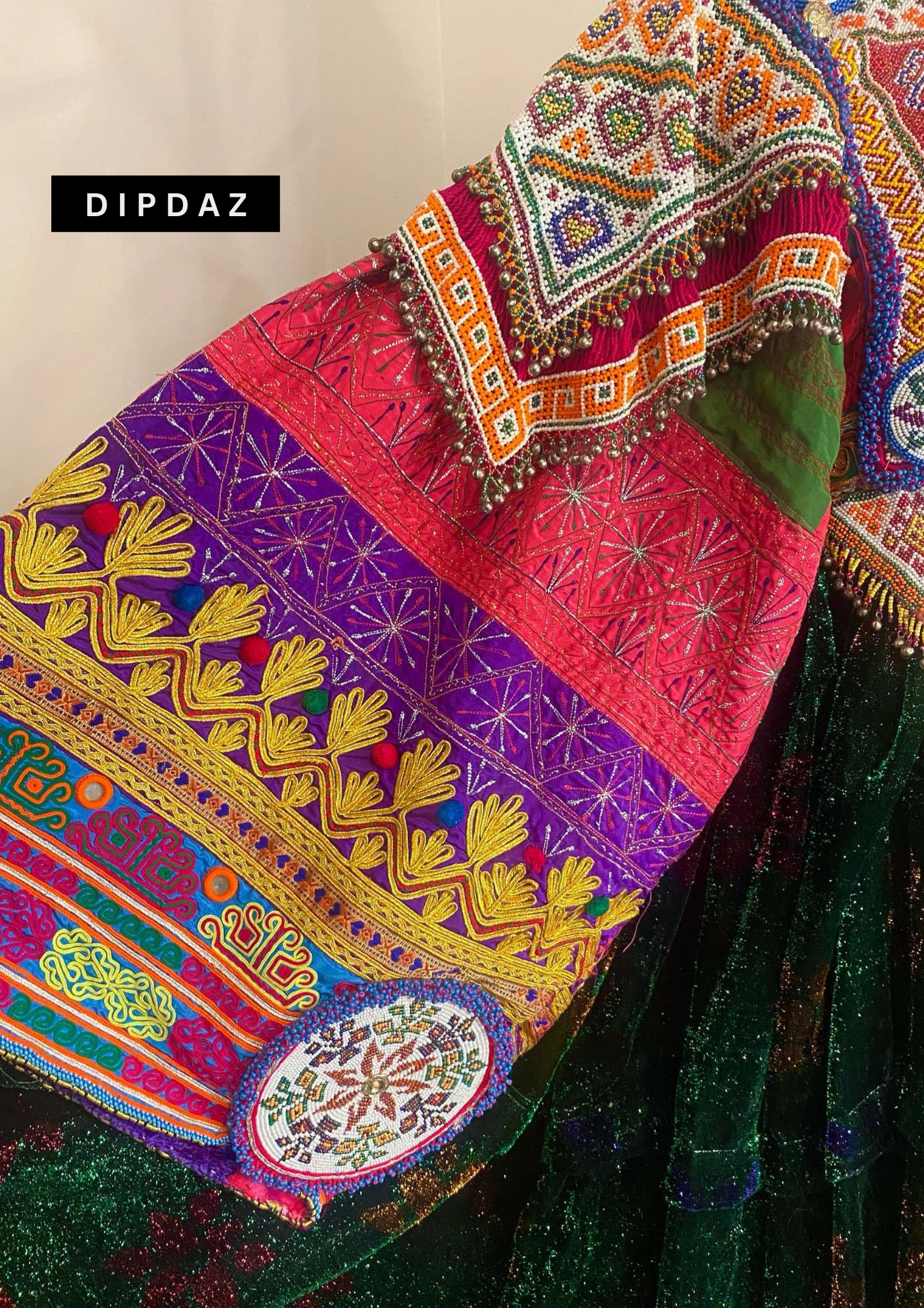 Hand crafted Afghan Gand Party Dresses at DIPDAZ SETS