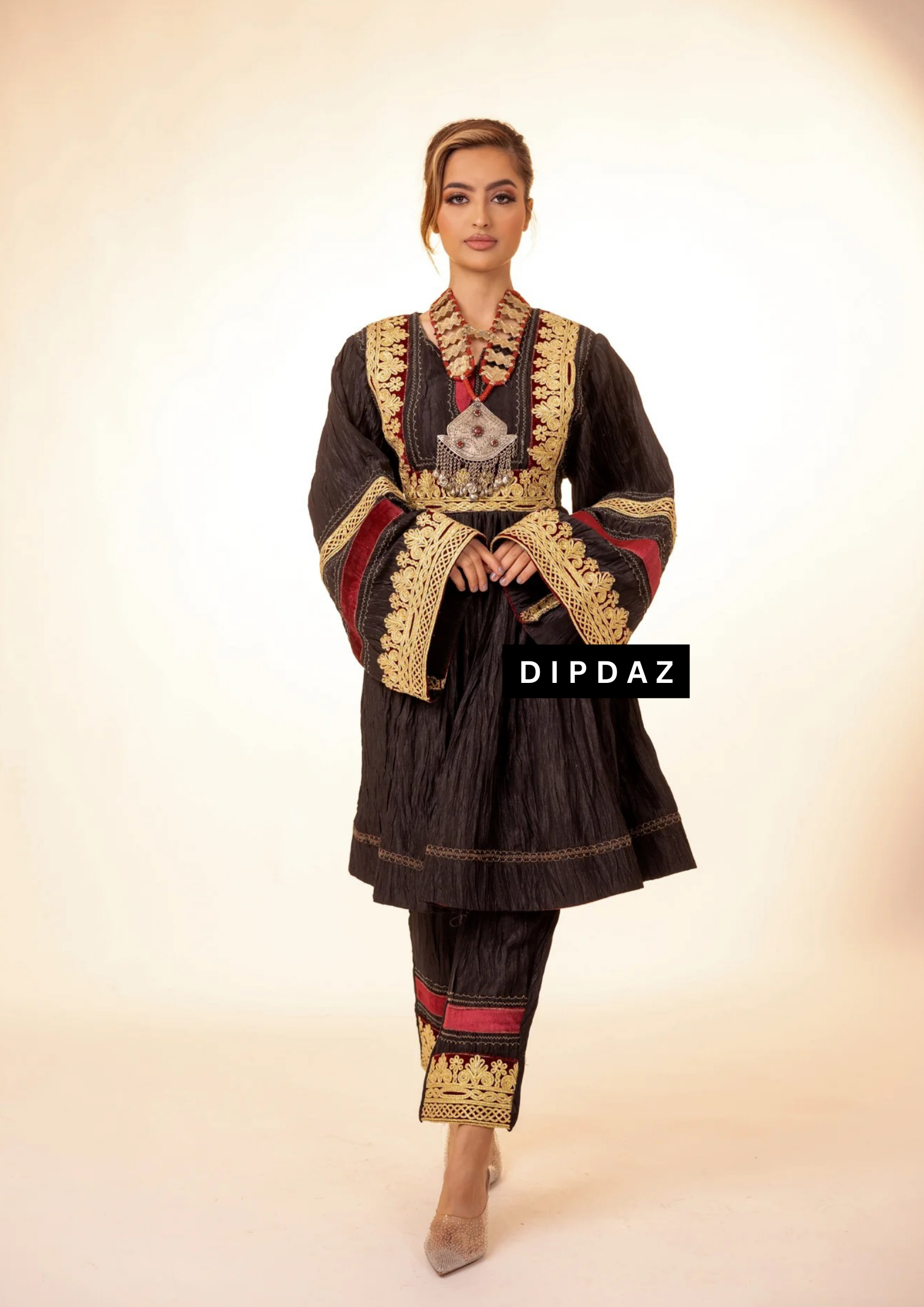 Afghan Luxury Event Dress Collection at Dipdaz