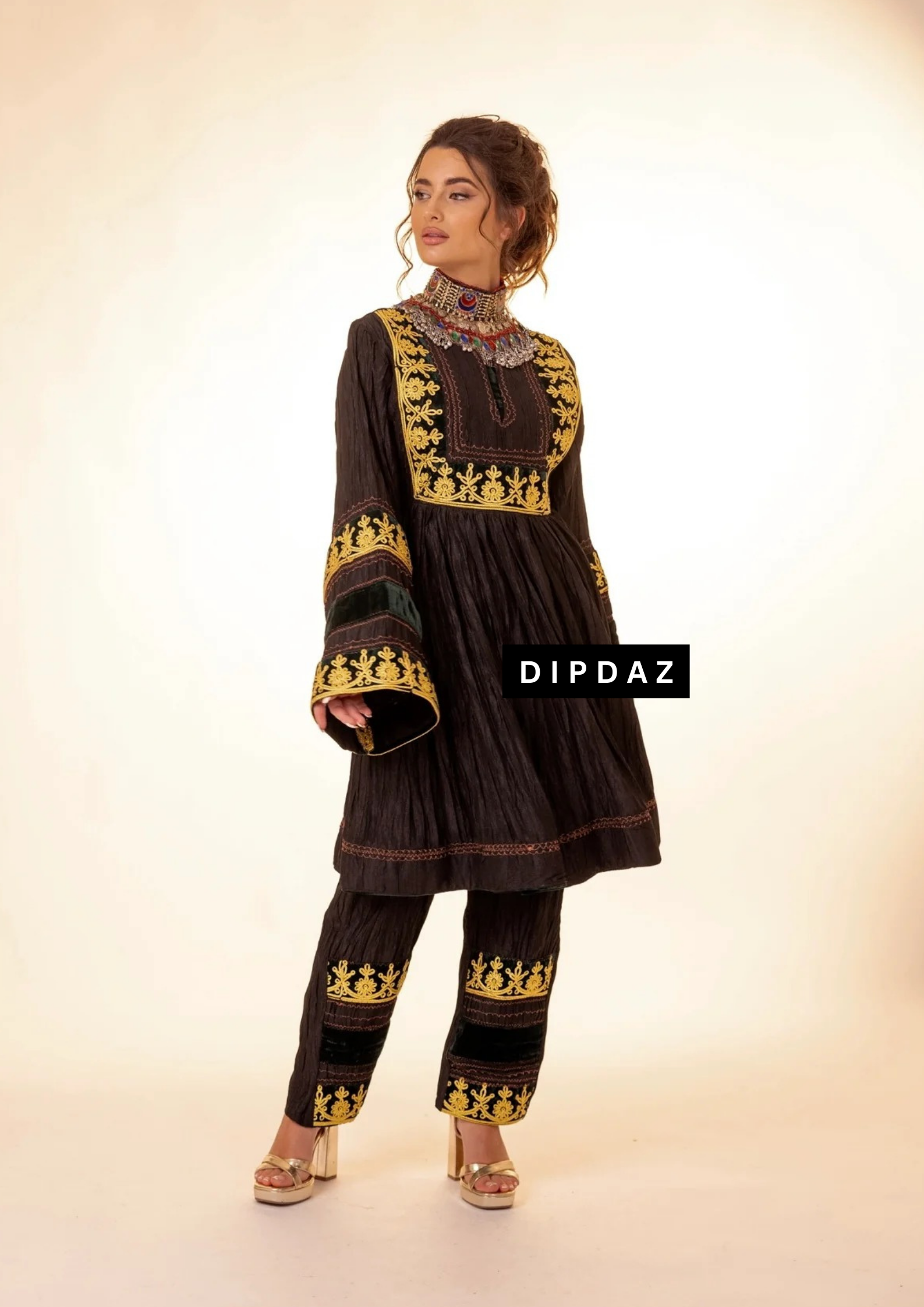 Afghan Luxury Event Dress Collection at Dipdaz