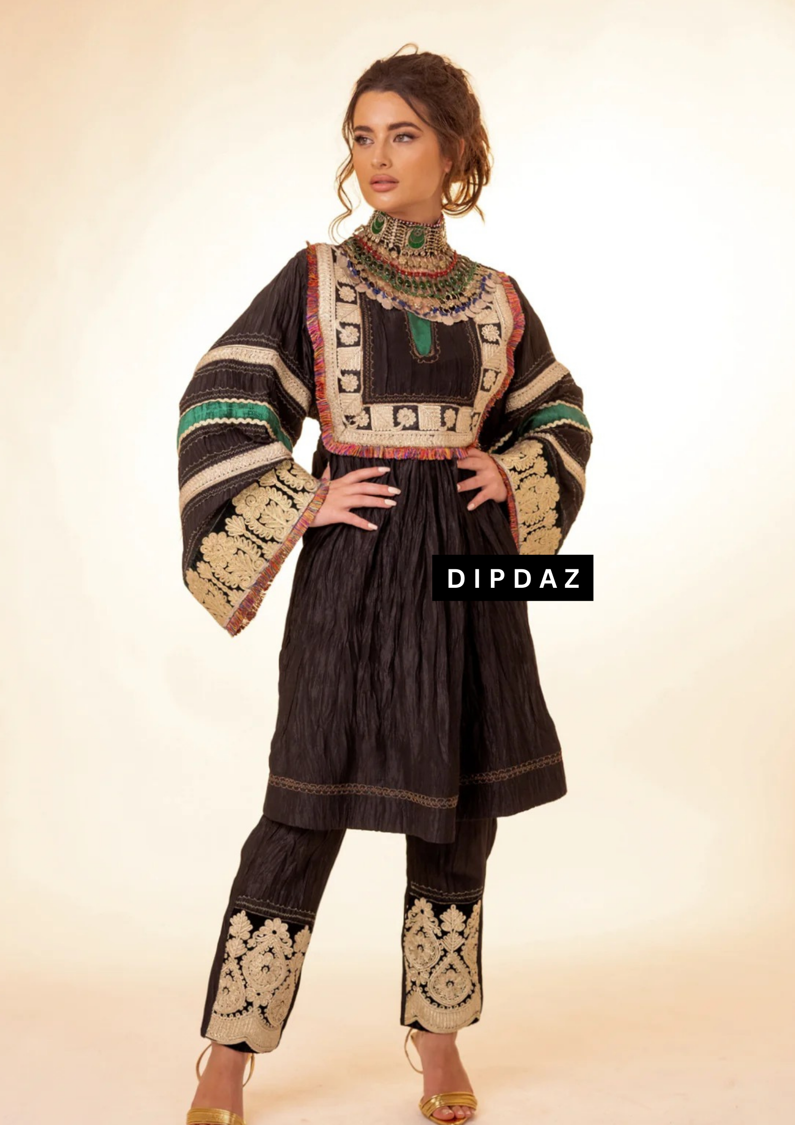 Afghan Luxury Event Dress Collection at Dipdaz