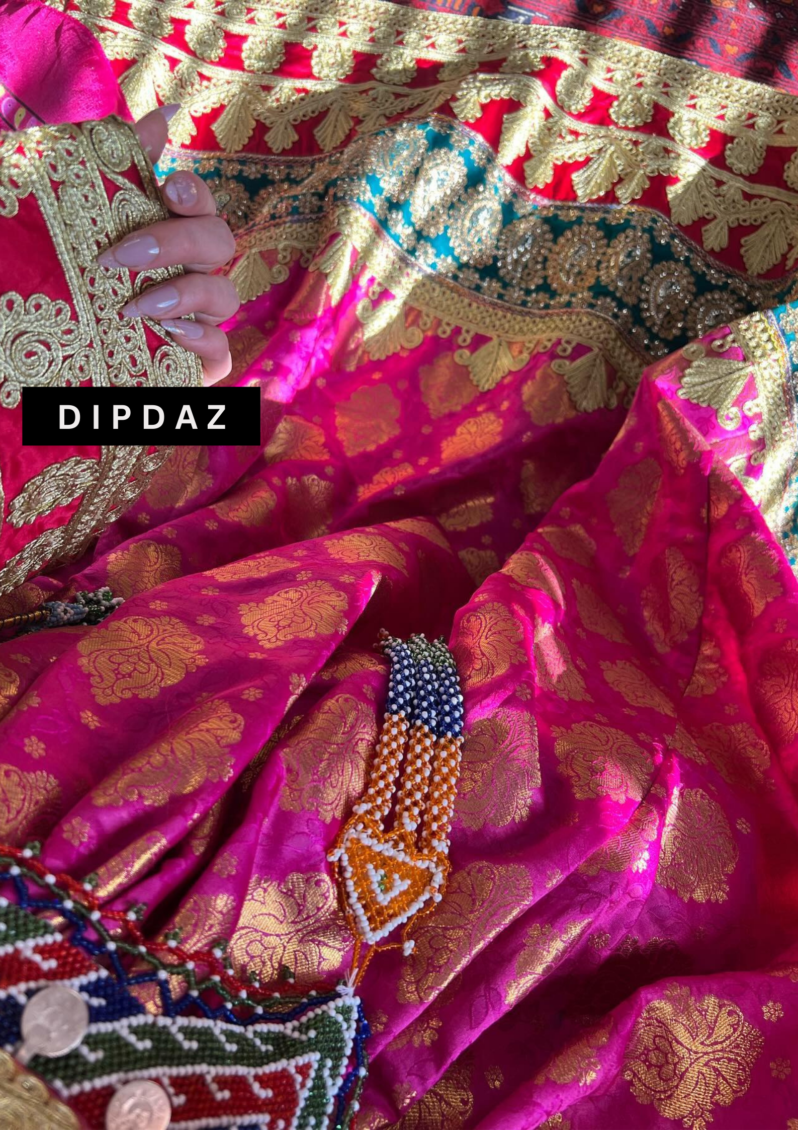 Hand crafted Afghan Gand Party Dresses at DIPDAZ SETS