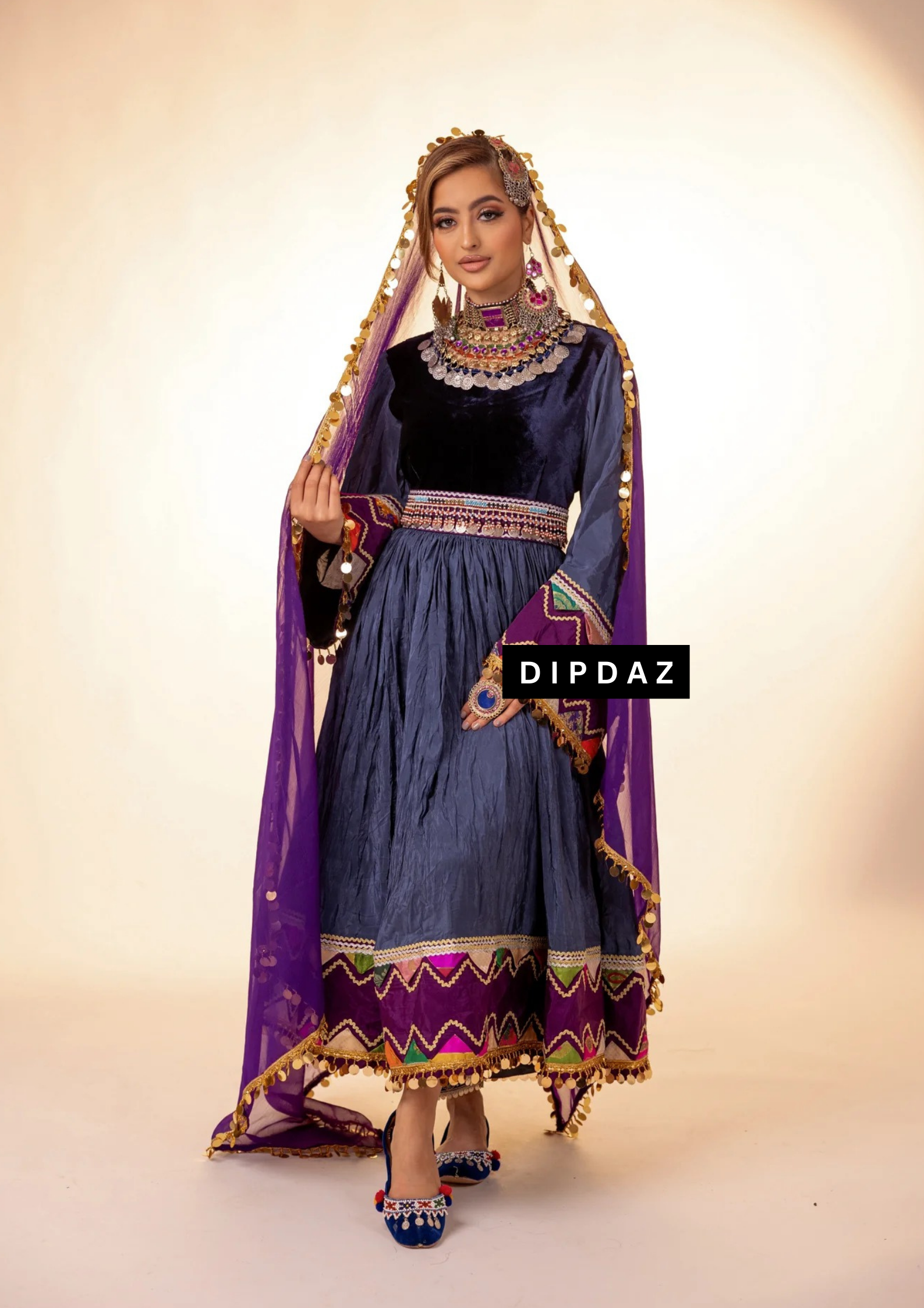 Afghan Luxury Event Dress Collection at Dipdaz