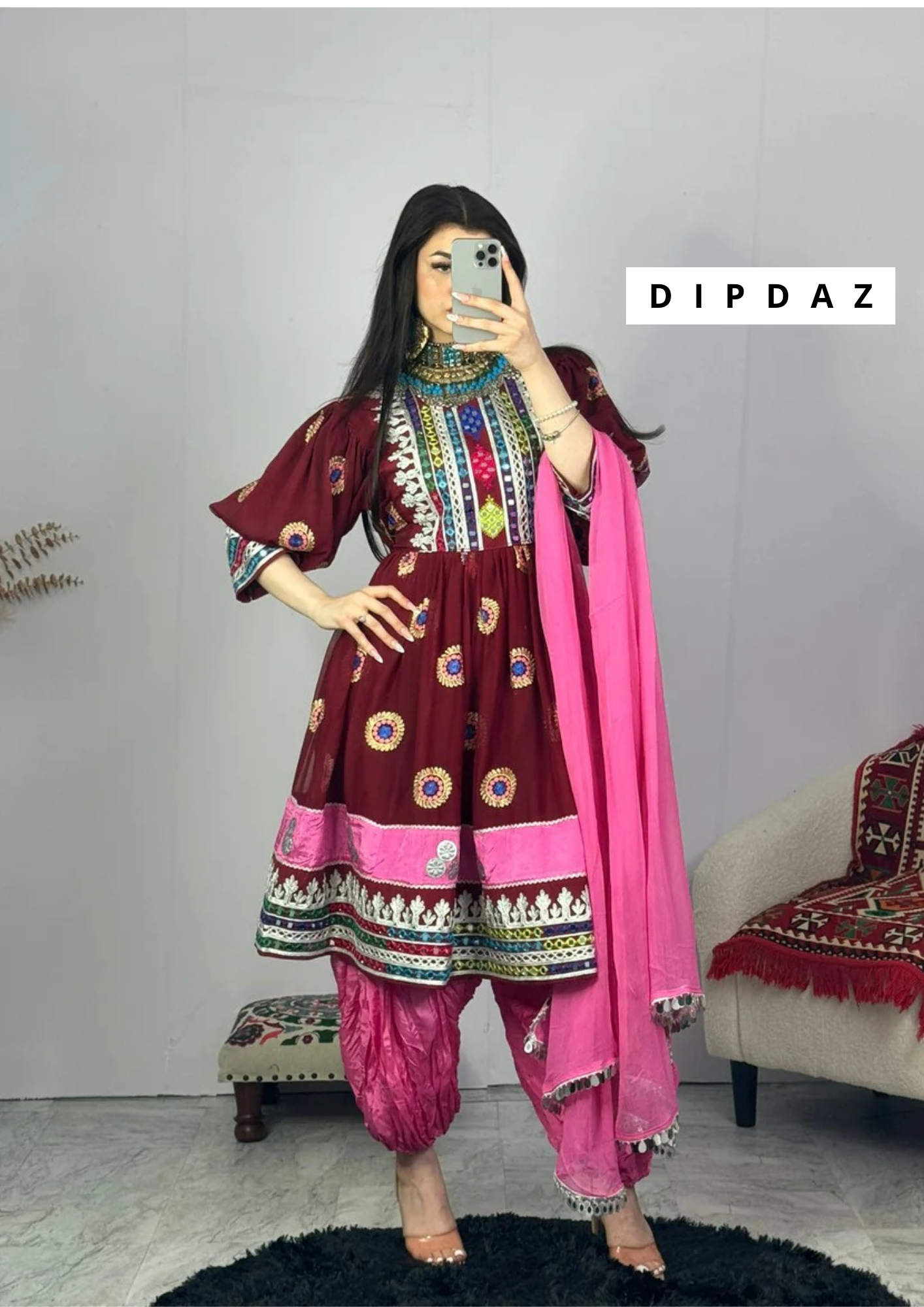 Afghani kochi dress,Afghani, AFghani antique Dresses, Vintage, Vintage Afghani, Hazaragi,  Hazaragi new design, AFghani kuchi dresses,afghani Traditional, DIPDAZ